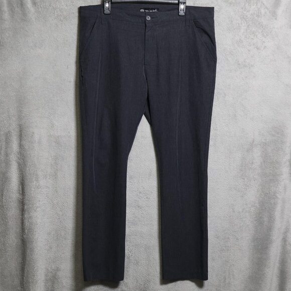 Travis Mathew Pants Mens 39 Gray Golf Performance Stretch Chino Lightweight - Picture 1 of 11